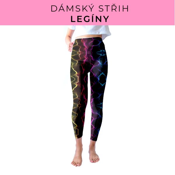 DÁMSKÝ střih - legíny SPORT - SLIM FIT