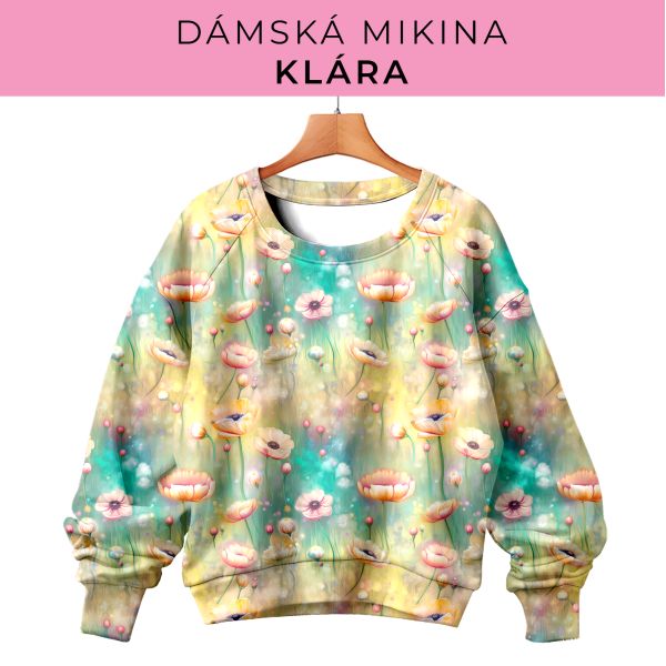DÁMSKÝ střih - mikina Klára