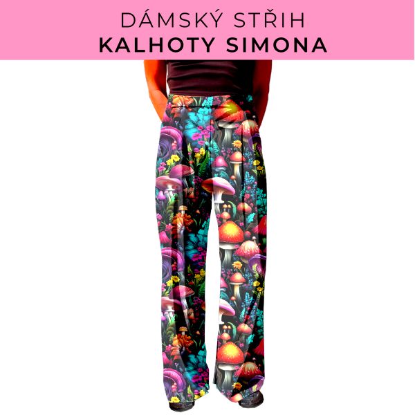 Dámský střih - kalhoty Simona