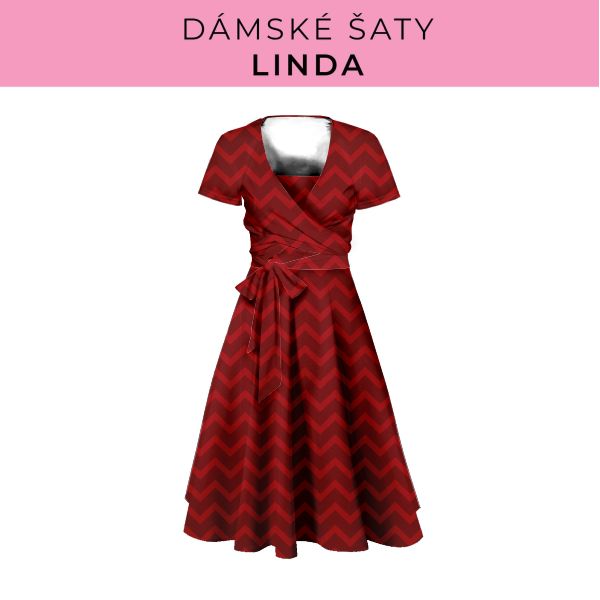 DÁMSKÝ střih - šaty Linda