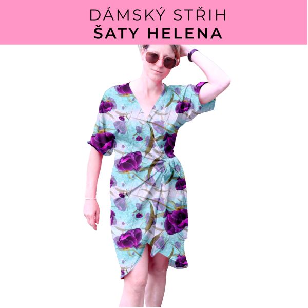 Dámský střih na šaty  Helena