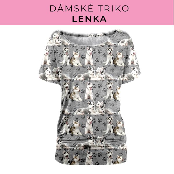 DÁMSKÝ střih - Triko Lenka
