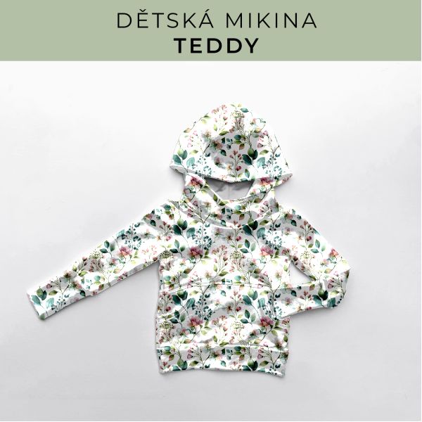 DĚTSKÝ střih - Mikina Teddy