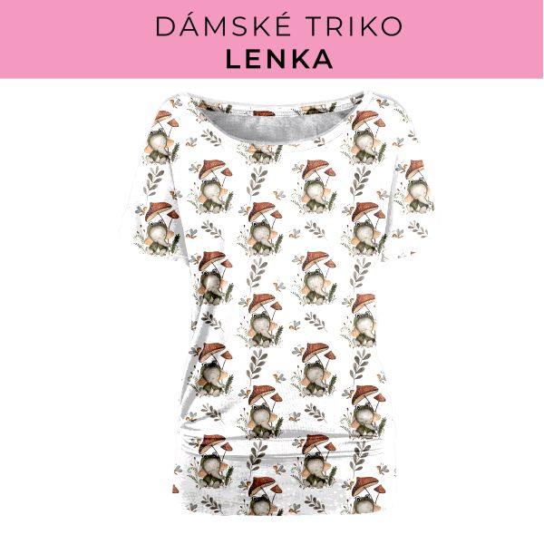 DÁMSKÝ střih - Triko Lenka