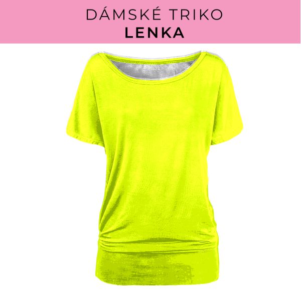 DÁMSKÝ střih - Triko Lenka