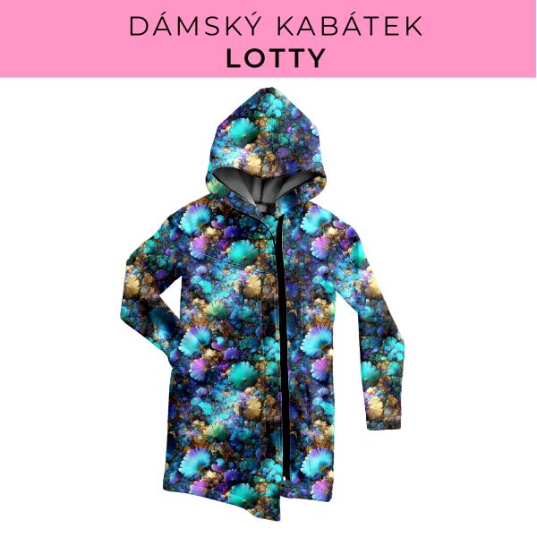 DÁMSKÝ střih - Kabátek Lotty