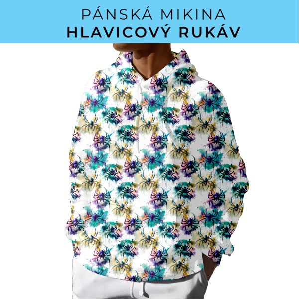 PÁNSKÝ střih - mikina s kapucí
