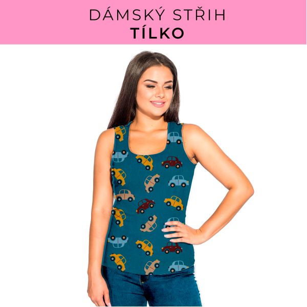 DÁMSKÝ střih - Tílko a kalhoty 