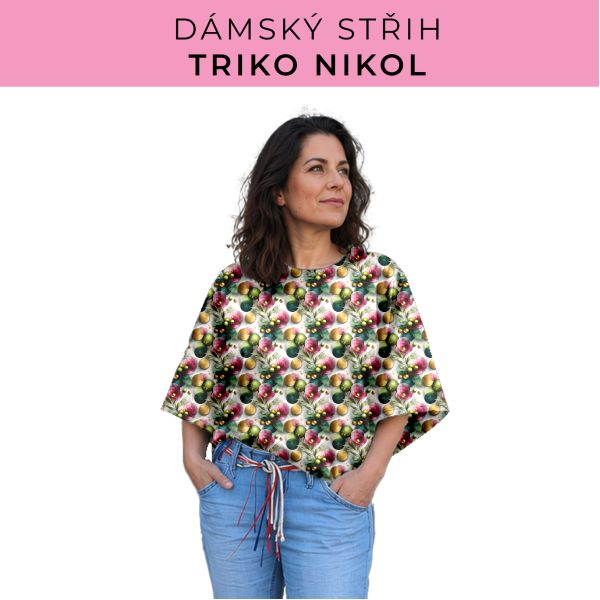 Dámský střih -  triko Nikol