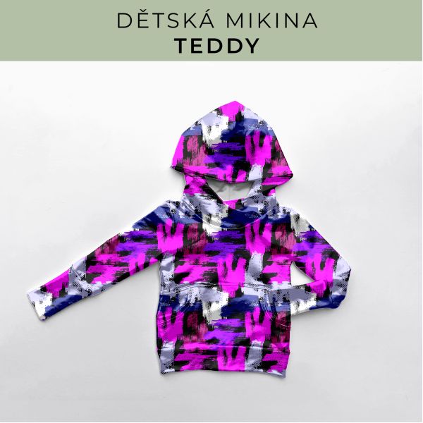 DĚTSKÝ střih - Mikina Teddy