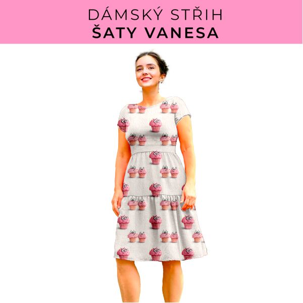 Dámský střih šaty Vanesa