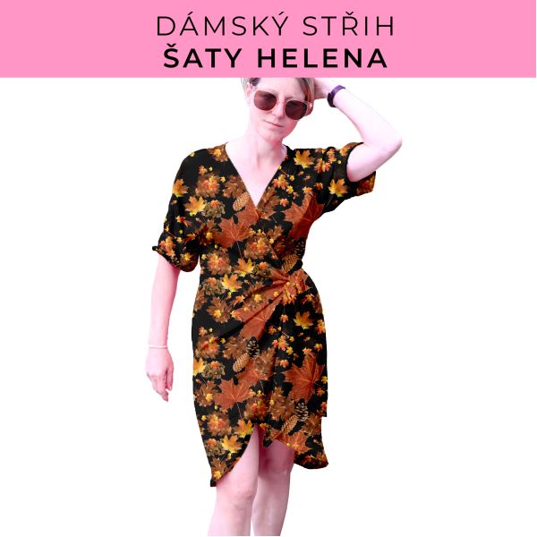 Dámský střih na šaty  Helena