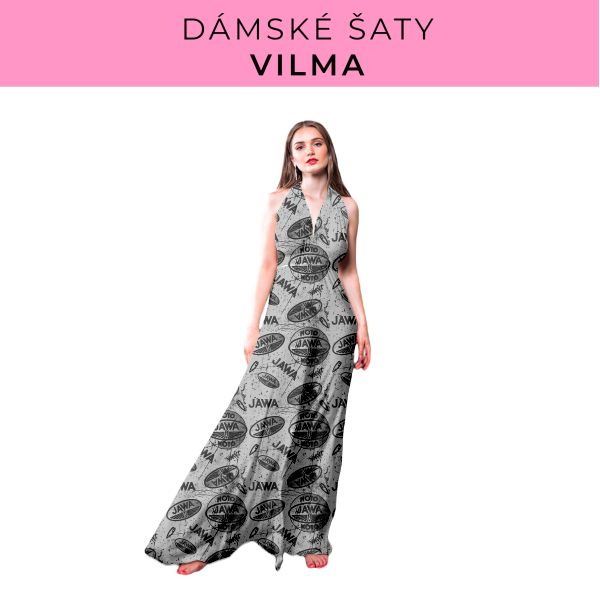 DÁMSKÝ střih - šaty Vilma
