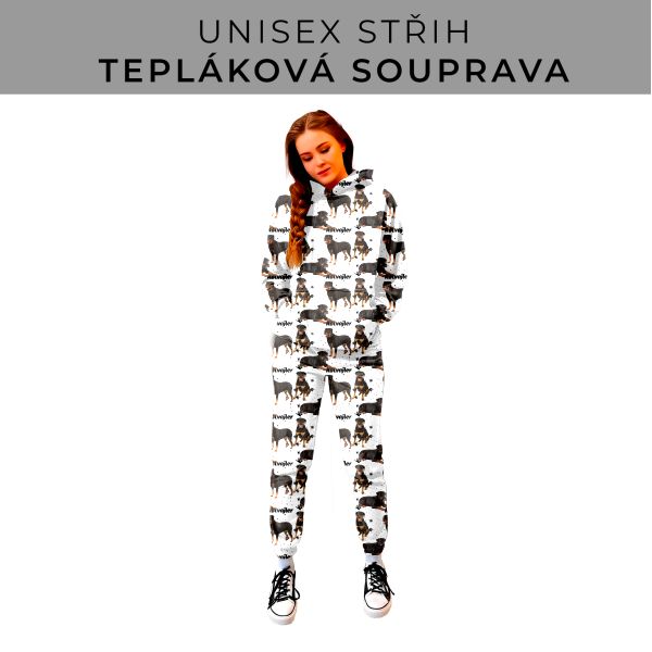 DÁMSKÝ střih - SET mikina a tepláky 