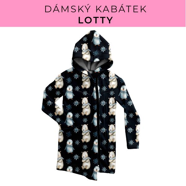 DÁMSKÝ střih - Kabátek Lotty