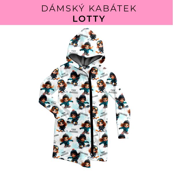 DÁMSKÝ střih - Kabátek Lotty
