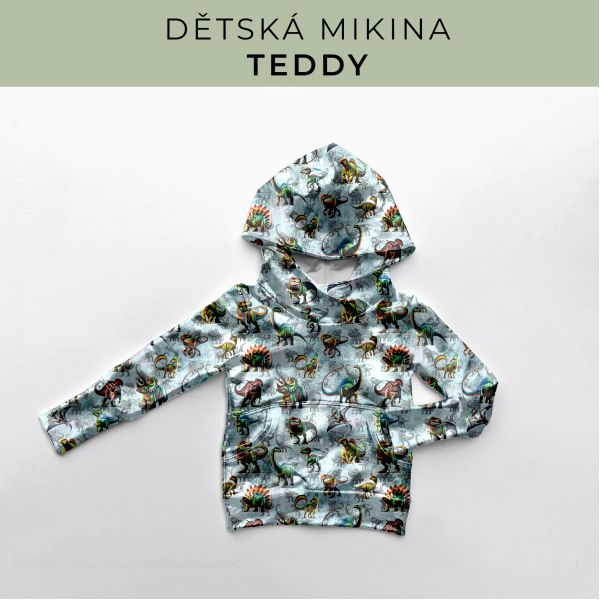 DĚTSKÝ střih - Mikina Teddy