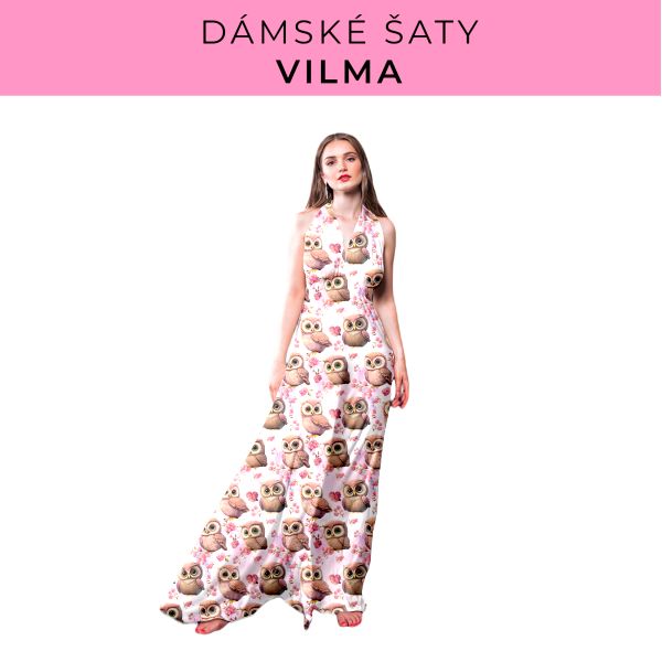 DÁMSKÝ střih - šaty Vilma