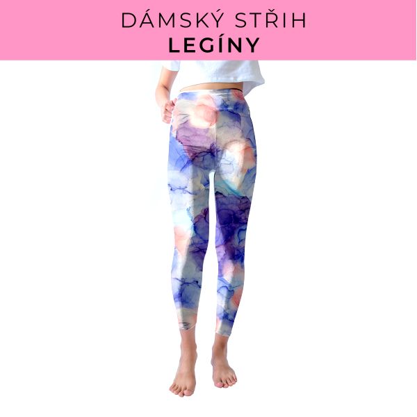 DÁMSKÝ střih - legíny SPORT - SLIM FIT
