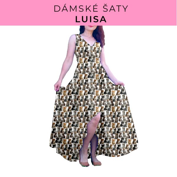 DÁMSKÝ střih - šaty Luisa