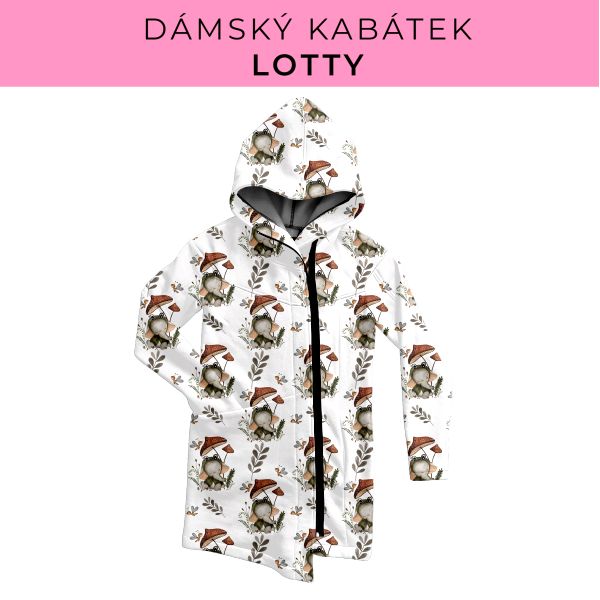 DÁMSKÝ střih - Kabátek Lotty