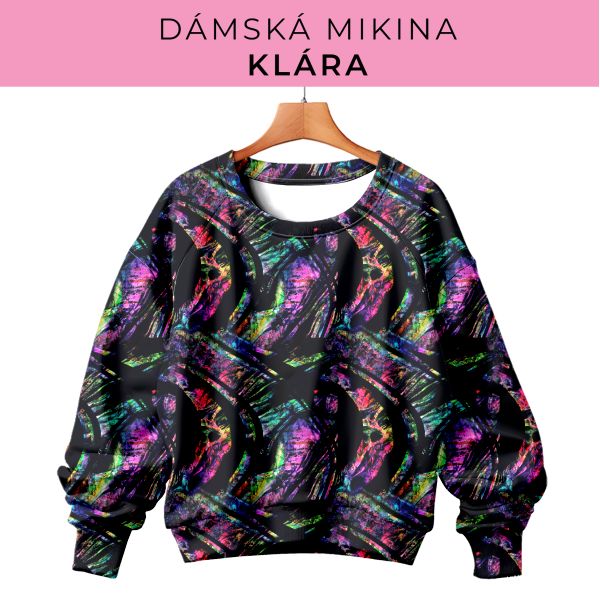 DÁMSKÝ střih - mikina Klára