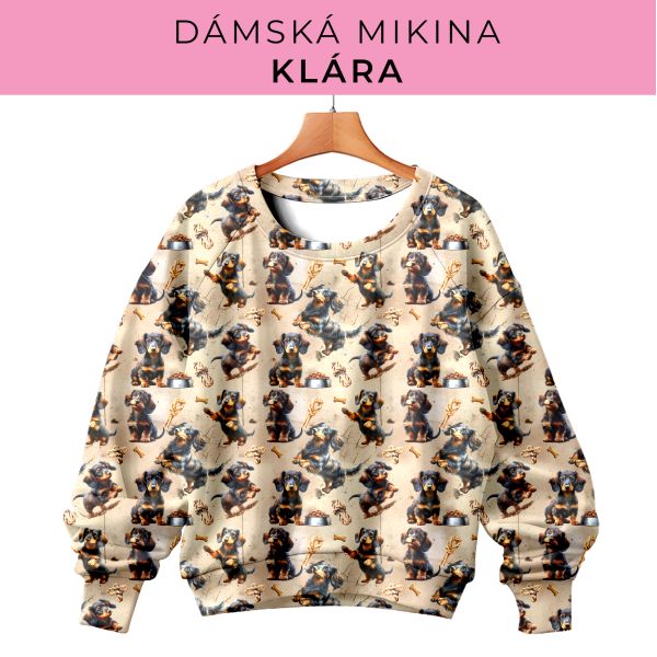 DÁMSKÝ střih - mikina Klára