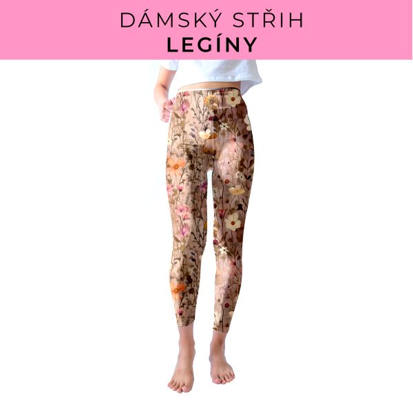 DÁMSKÝ střih - legíny SPORT - SLIM FIT