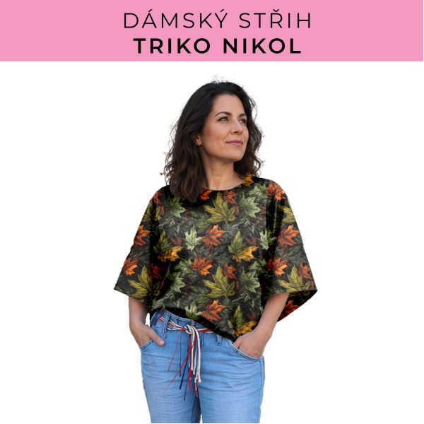 Dámský střih -  triko Nikol