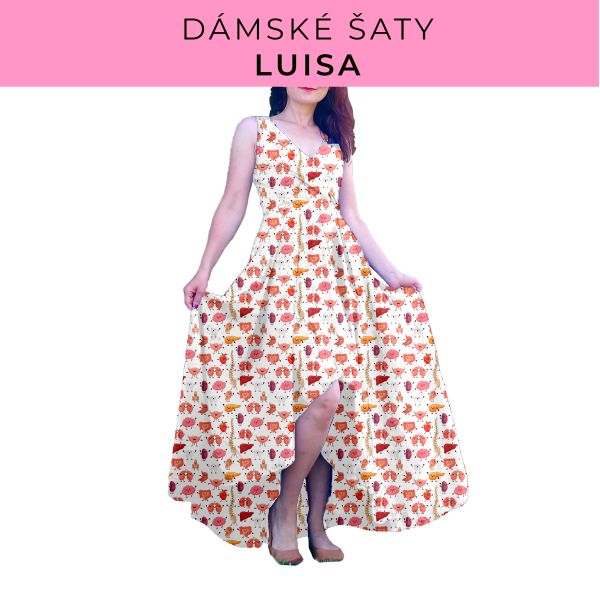 DÁMSKÝ střih - šaty Luisa