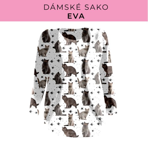 DÁMSKÝ střih - sako Eva