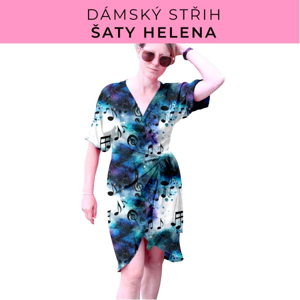 Dámský střih na šaty  Helena