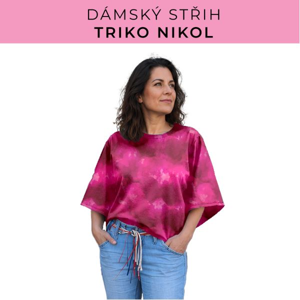 Dámský střih -  triko Nikol