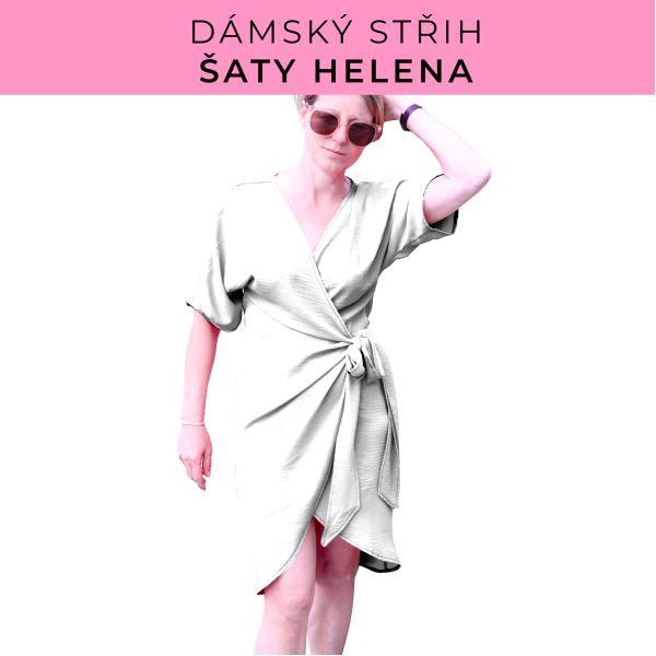 Dámský střih na šaty  Helena