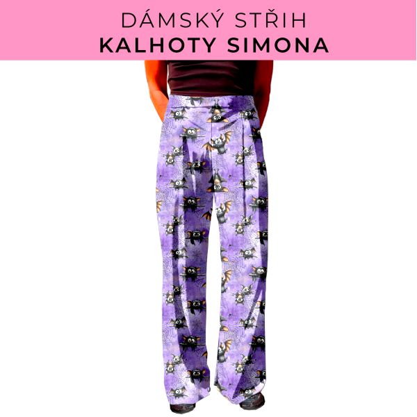 Dámský střih - kalhoty Simona