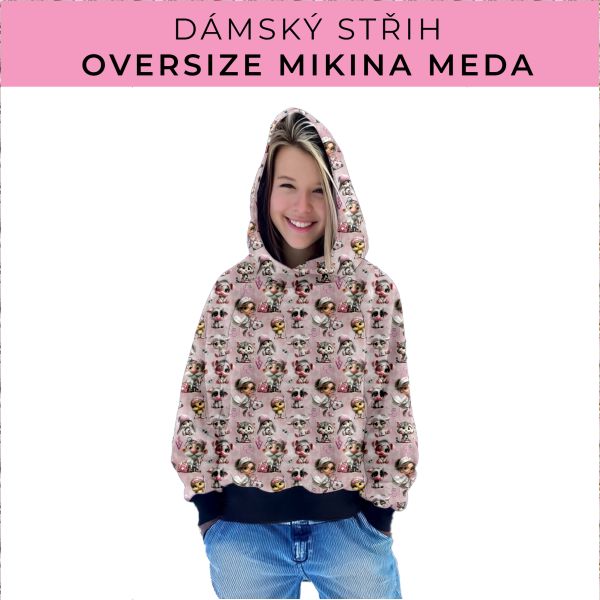 Dámský střih - mikina Meda
