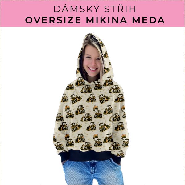 Dámský střih - mikina Meda