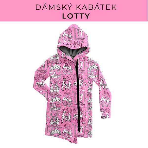 DÁMSKÝ střih - Kabátek Lotty
