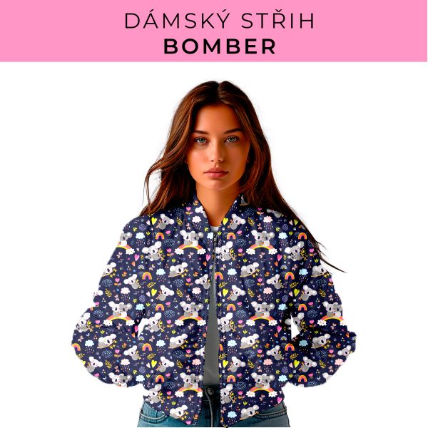 DÁMSKÝ střih - Bomber