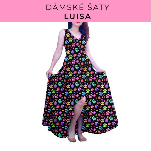 DÁMSKÝ střih - šaty Luisa