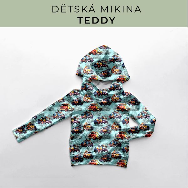DĚTSKÝ střih - Mikina Teddy