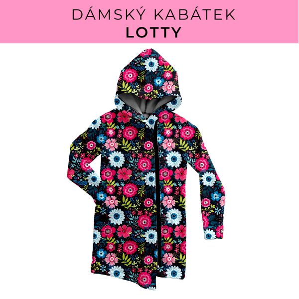 DÁMSKÝ střih - Kabátek Lotty