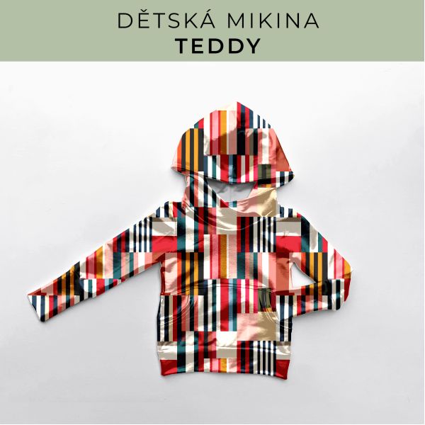 DĚTSKÝ střih - Mikina Teddy