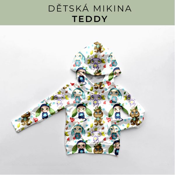 DĚTSKÝ střih - Mikina Teddy