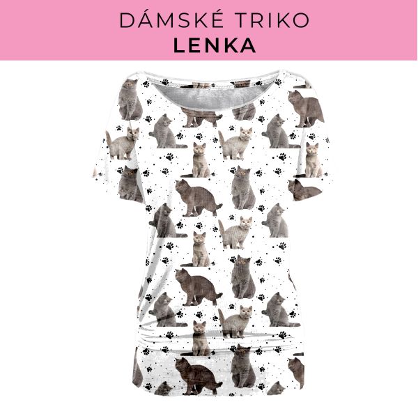 DÁMSKÝ střih - Triko Lenka