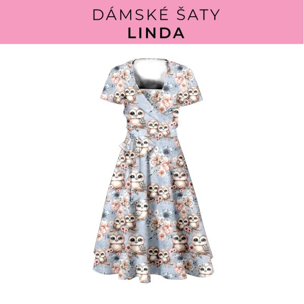 DÁMSKÝ střih - šaty Linda