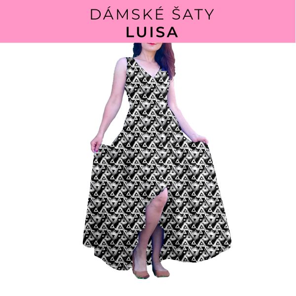 DÁMSKÝ střih - šaty Luisa