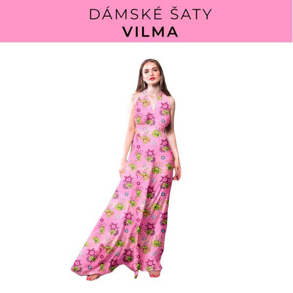 DÁMSKÝ střih - šaty Vilma