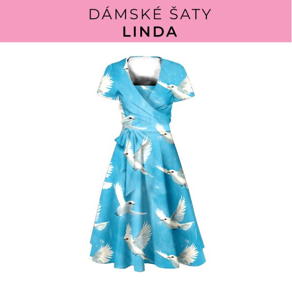 DÁMSKÝ střih - šaty Linda