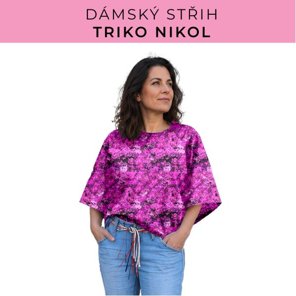 Dámský střih -  triko Nikol